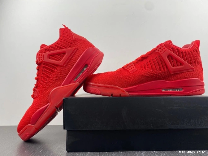 Rep AQ3559-600 Red 4 Retro Flyknit Jordan 0704